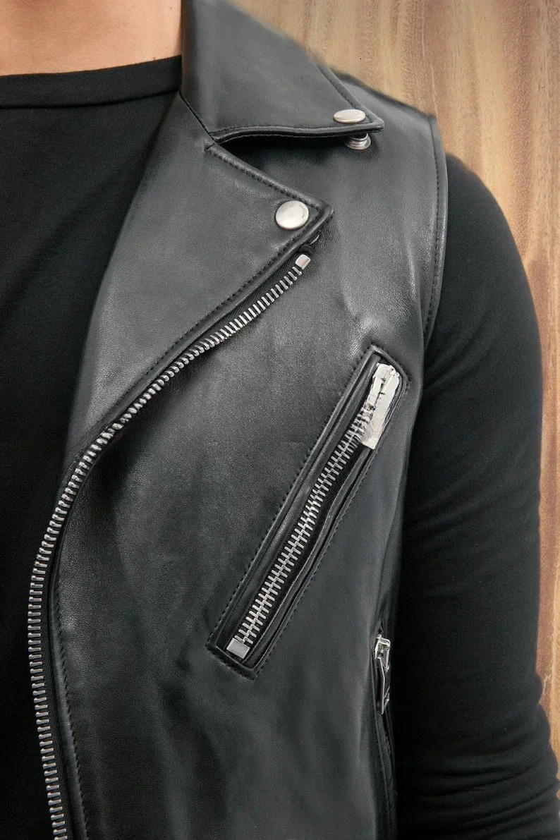 Leather Camisol Knight Clothing Mens Medieval Armor Sleeveless Vest Top Lace Belt 250313