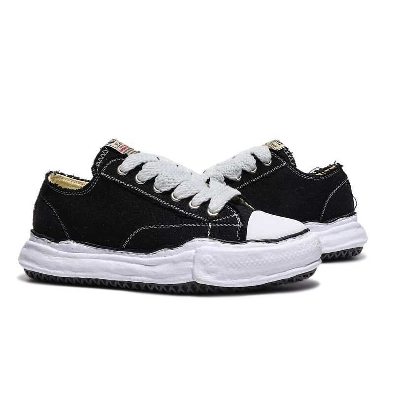 Full matching small shoes with thick soles - high and high Japanese canvas outdoor casual sports shoes Y250315