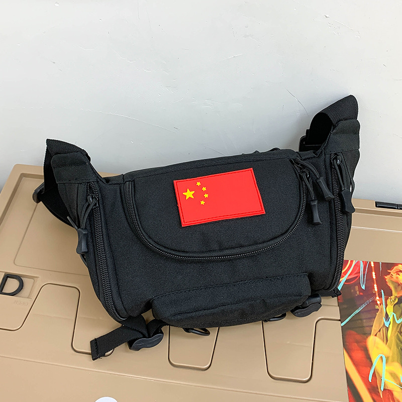 Tactical waist outdoor military fan large capacity and women's cycling casual men's one shoulder crossbody bag, sports road sub bag