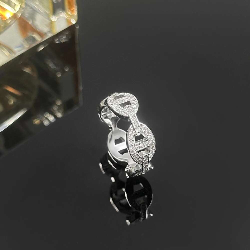 Personality Fashion Hollowed Out Full Dia Rings Wedding Jewelry Accessories Holiday Gifts For Women female