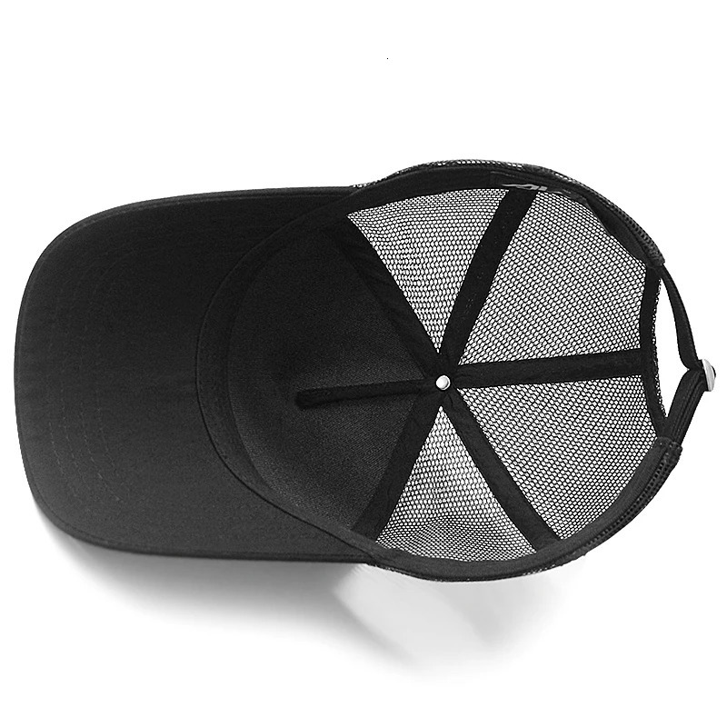 Big Head Man Large Size Mesh Baseball Hats Male Outdoors Plus Size Sport Caps Dad Oversize Trucker Cap 56-61cm 62-68cm 250314