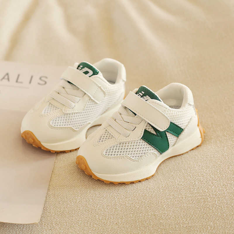 Athletic Outdoor Baby shoes spring and autumn anti slip soft soled walking shoes baby girl childrens sports shoes boys winter suede dad shoesY250314G5