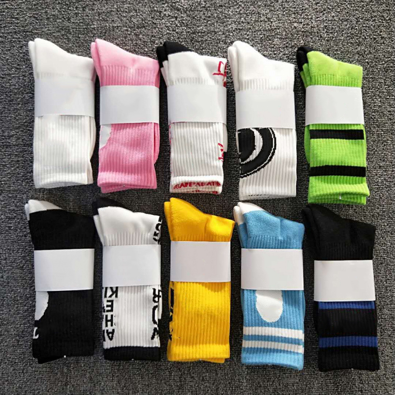 High quality Fashion Short Sport Socks Street Style Stripe Sports Basketball Sock For Men and ms 5pcs mens designer Mixed loading