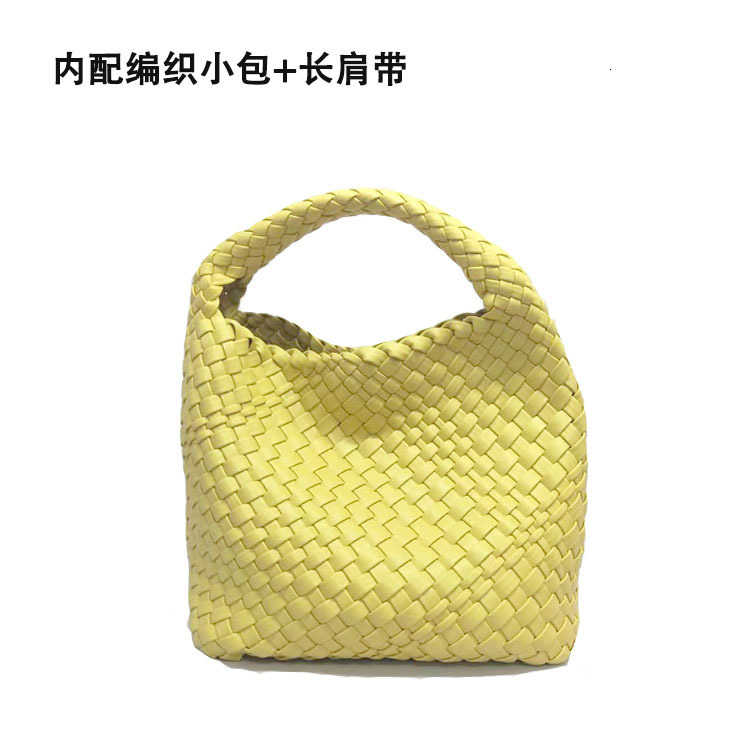 Woven Handbag, Shoulder Cross, Baozi Mother Hot Selling Women's Bag, Internet Celebrity, Same Style, 2022 New Model