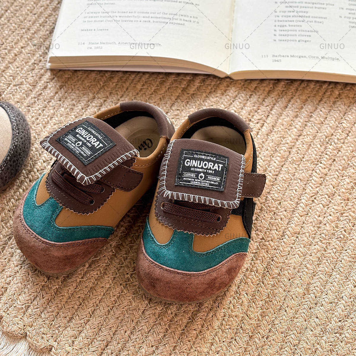 Athletic Outdoor 18-30 Childrens board shoes mens moral training shoes womens casual shoes soft soled baby walking shoes autumn editionY2503142WJ9