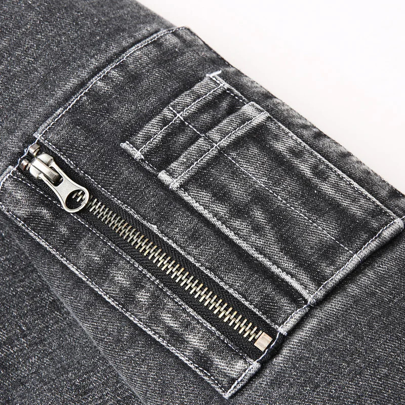 Mens jacket denim spring trench size 6XL 7XL 8XL Plus baseball motorcycle camping street clothing soft shell 250312