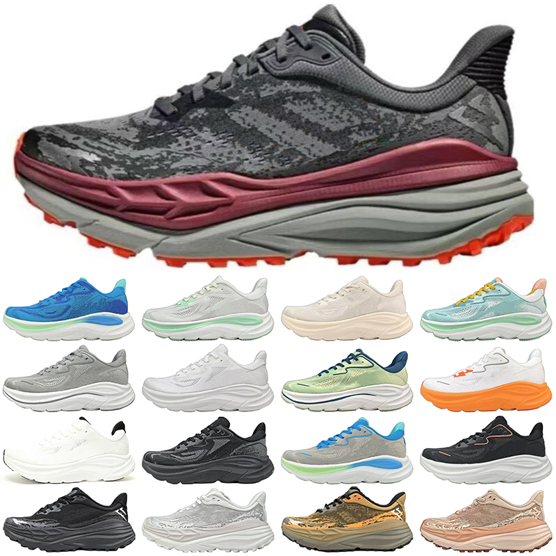 Clifton 10 Sneakers Designer Running Shoes Men Women Stinson 7 10 Sneaker ONE Womens Anthracite hiking shoe breathable mens outdoor Sports Trainers