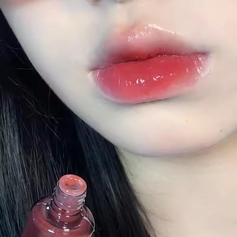 Maxfine Mirror Lipstick Lip Glaze Makeup Waterproof Non Stick Cup Tint Lasting Moisturizing Resistant Silky Lip Gloss