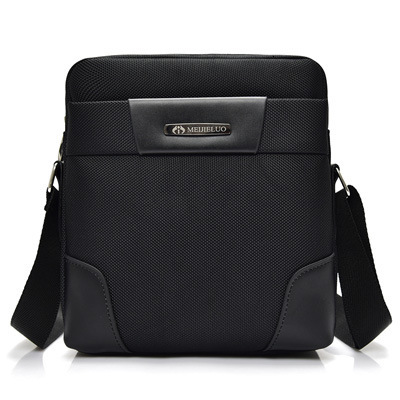 Trendy backpack fashionable one shoulder crossbody Korean version, men's casual business Oxford cloth small designer bag