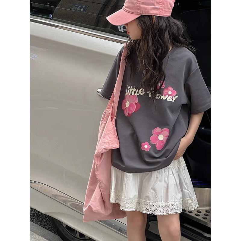 Ddmyshoesvip Pure Cotton Women S Clothing T Shirt Short Sleeved Girls American Summer Fashion Trend Ins