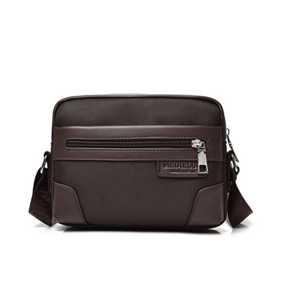 Business Fashion Korean Men's Single Shoulder Crossbody Trendy Backpack Oxford Cloth Small designer bag