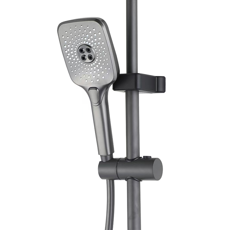 Adjustable Jet Ergonomic Handheld Showerhead Eco-Friendly Large Water Spray Design