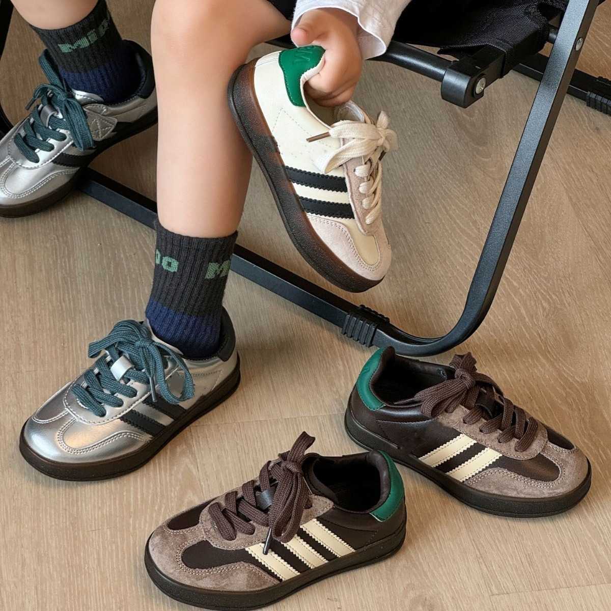 Athletic Outdoor Childrens shoes stylish and personalized comfortable board shoes for boys 2025 autumn collection versatile sports shoes for girls aY2
