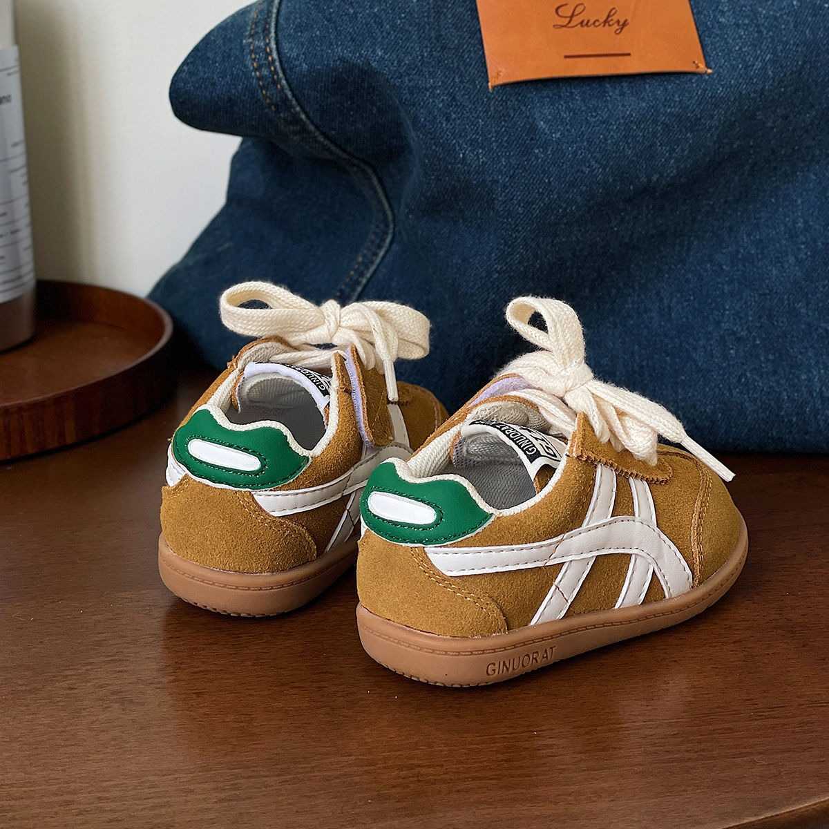 Athletic Outdoor 15-37 Baby board shoes 2025 autumn new item girls Forrest Gump shoes casual shoes one year old boys single shoesY2503140QLA