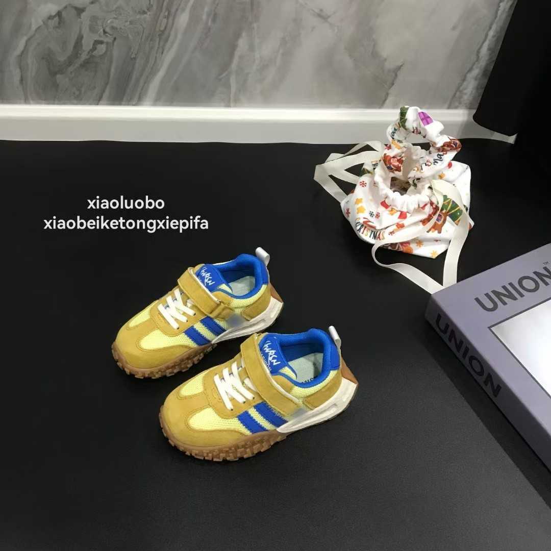 Athletic Outdoor Childrens Shoes 2025 Spring Edition Girls Personalized Durian Bottom German Training Forrest Gump Shoes Anti slip Boys and StudentsY2