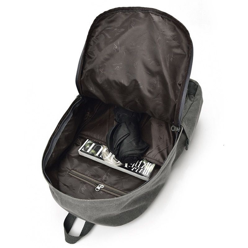 designer bag Fashion trend casual canvas travel bag, college unisex student backpack