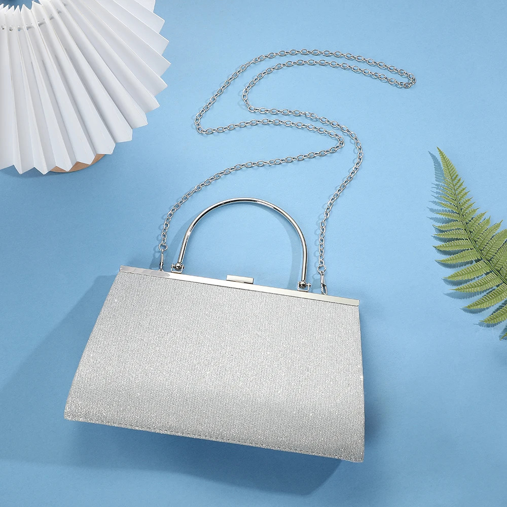 Arrival chains Tote purse and handbags ladies party full dress evening clutch hand bag for Wedding 250311
