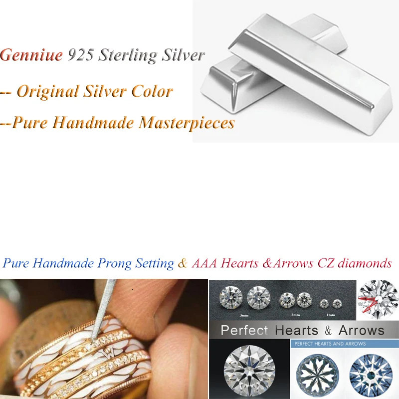 925 sterling silver exquisite jewelry cubic zirconia rhinestone ring suitable for both female and male couples 3-piece bridal set wedding engagement r