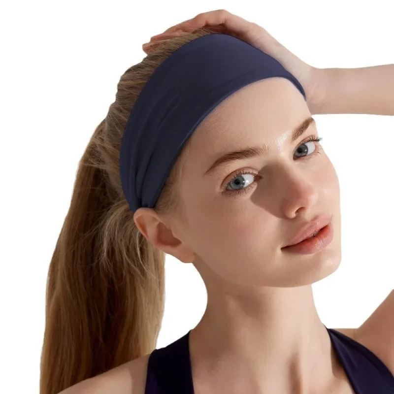 Summer High Elasticity Breathable Yoga Fitness Headbands Moisturizing Headbands Sports Running Headbands 250314