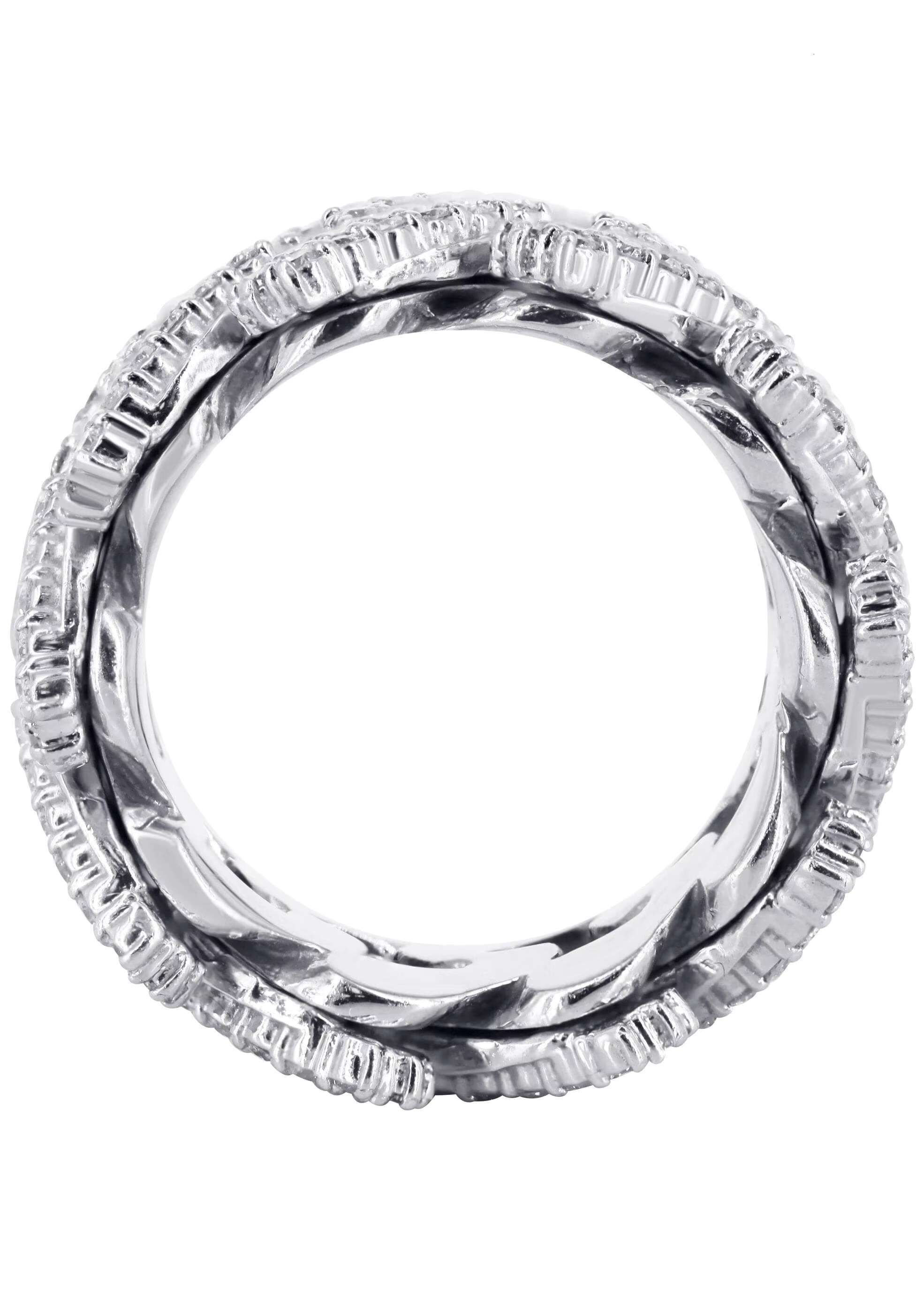 VVS Moissanite sterling silver ring gold-plated men's and women's high-end jewelry wedding test passed