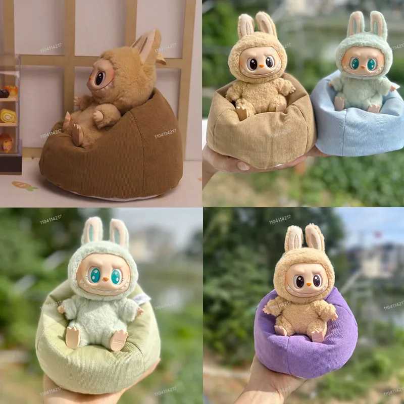 Mini Sofa Bjd Doll Room Decoration Furniture Labubu Photography Props Sofa Ob11 Doll Cute Accessories W250315