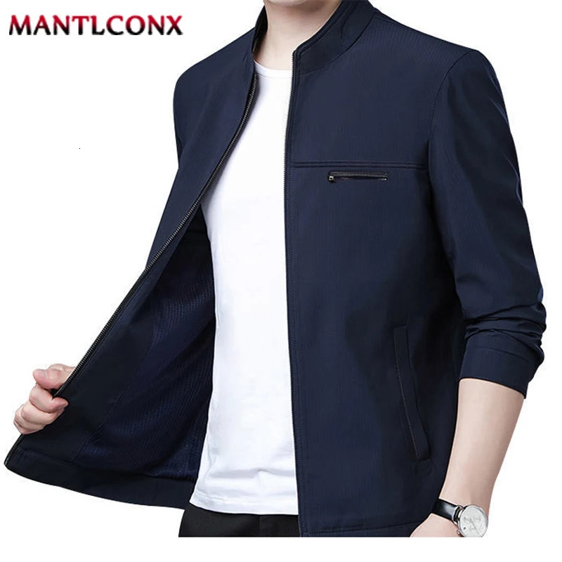 Solid color mens jacket casual business mens autumn jacket office jacket mens social jacket mens jacket spring item 250312