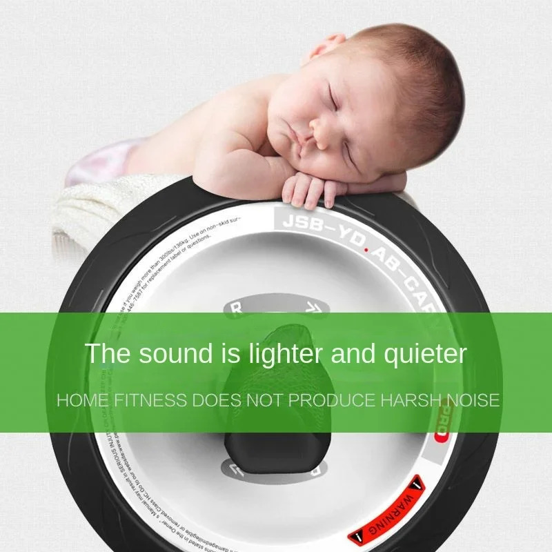 Home Gym Ab Roll Fitness Weight Loss Automatic Bounce Abdominal Wheel Exercise Muscle Exercise Equipment Neutral 250314