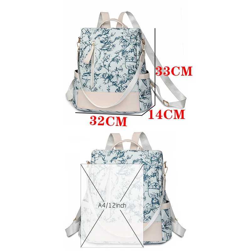 New Arrival Womens Anti theft Backpack Washing Leather School Backpack Girls Backpack Large Capacity Designer Travel Rucksack Mochilas T250315