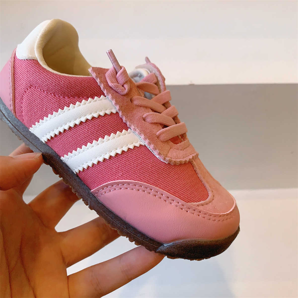 Athletic Outdoor TOPSTAR childrens shoes childrens sports shoes for ages 1-3 to 6 spring and autumn girls moral training shoes boys baby board shoesY2