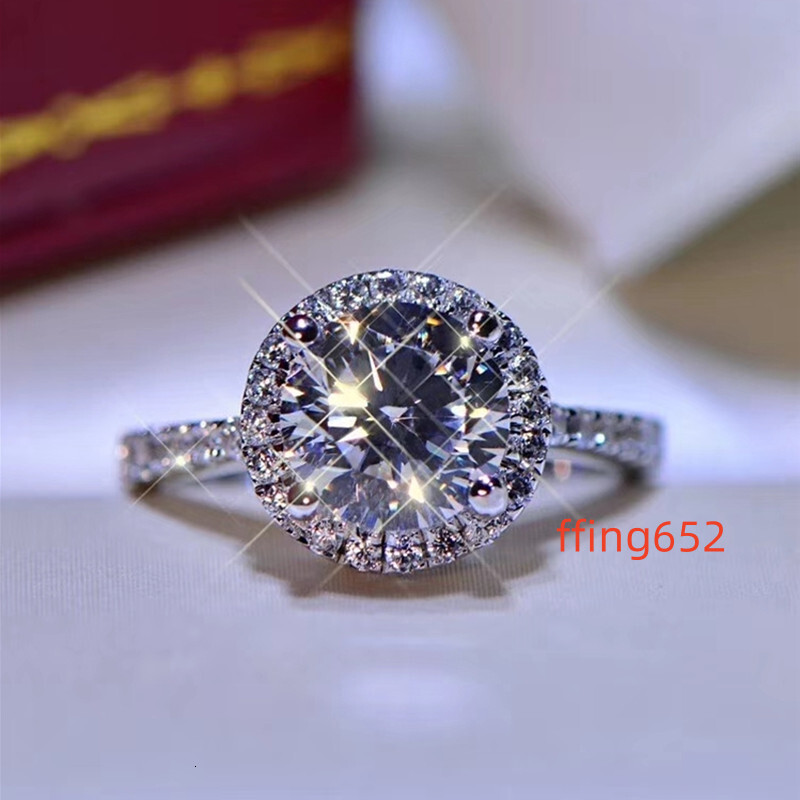Custom Fine Jewelry Lab Grwon Real Diamond Ring GRA Certified Brilliant Cut Diamond Ring Twisted Band Ring for Women