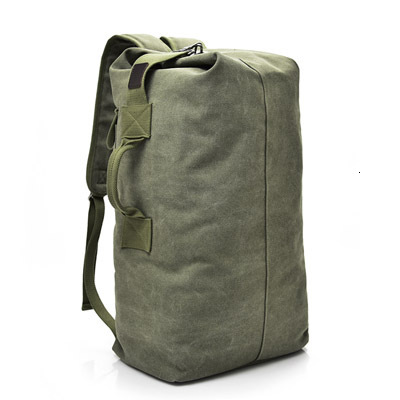 Fashionable high-capacity men, outdoor travel sports bag, trendy canvas backpack for men designer bag