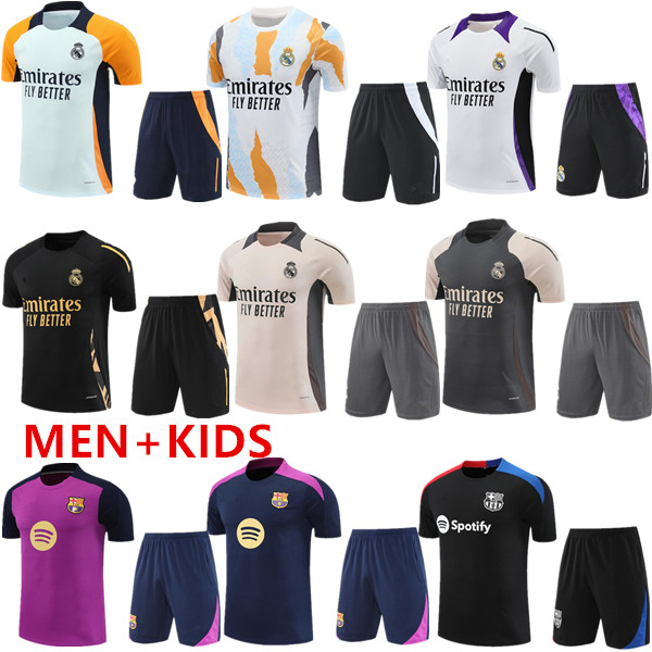 2025 2026 VINI JR BELLINGHAM Madrids tracksuit training suit 24/25/26 LAMINE YAMAL Long Sleeves men kids football sportswear chandal futbol survetement