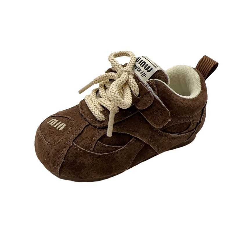 Athletic Outdoor 2025 autumn winter casual suede board for boys and girls fashionable soft soled sports cotton shoes childrens shoe H260130