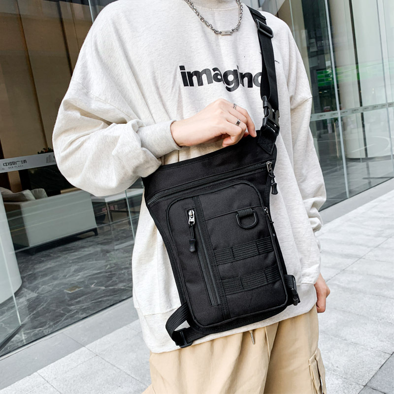 Outdoor backpack cycling and mountain climbing multifunctional leg motorcycle men's leisure crossbody, sports waist bag designer bag