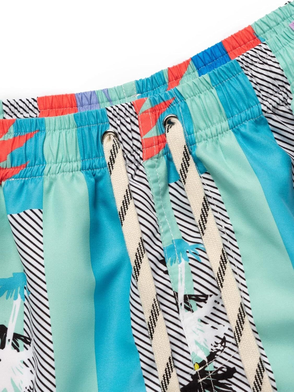 Men's Graphic Drawstring Casual Summer Beach Boho Cool Shorts with Pocket Printed fashionable beach shorts