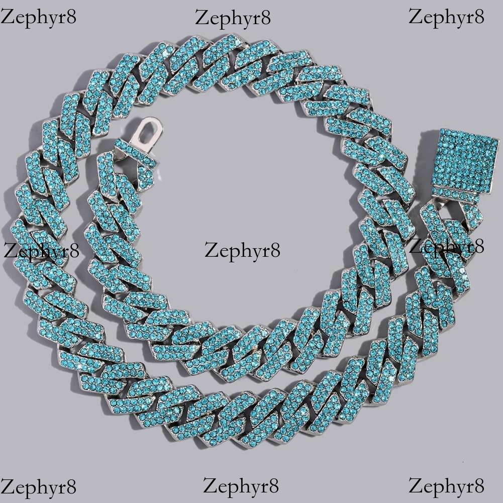 Full diamond Cuban Chain Luxury set Cuban Chain Necklace High order jewelry for formal occasions