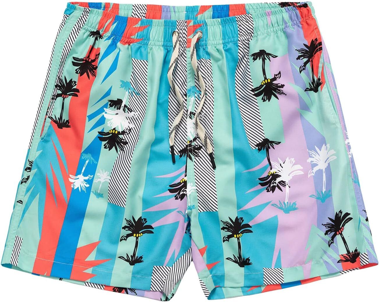 Men's Graphic Drawstring Casual Summer Beach Boho Cool Shorts with Pocket Printed fashionable beach shorts