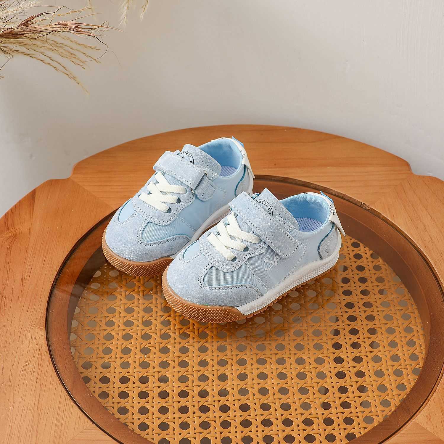 Athletic Outdoor Baby shoes Korean version casual shoes boys shoes spring and autumn styles comfortable childrens board shoes girls soft soled baby wa