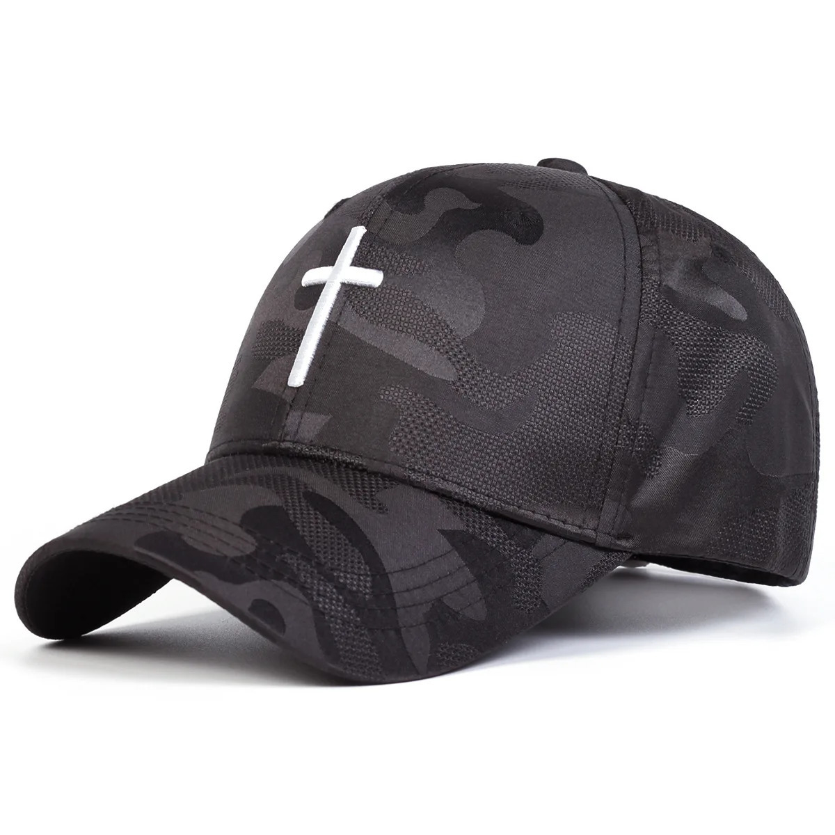 Fashion Faith Hardtop Mens and Womens Embroidered Camouflage Retro Baseball Hat Hip Hop Truck Hat Glasses Cobra 250314