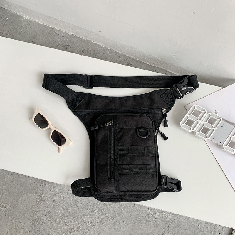 Outdoor backpack cycling and mountain climbing multifunctional leg motorcycle men's leisure crossbody, sports waist bag designer bag