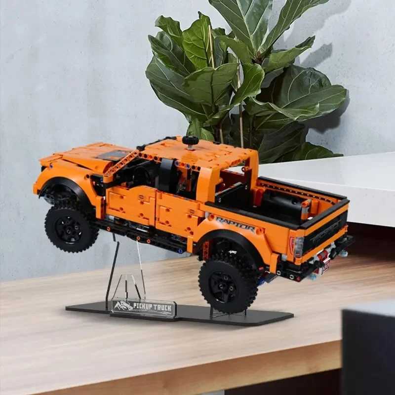 Technical 0 F-150 Raptor Off Road Car Building Blocks Pickup Vehicle Assemble B Toys Gifts For Boy Kids Y250315
