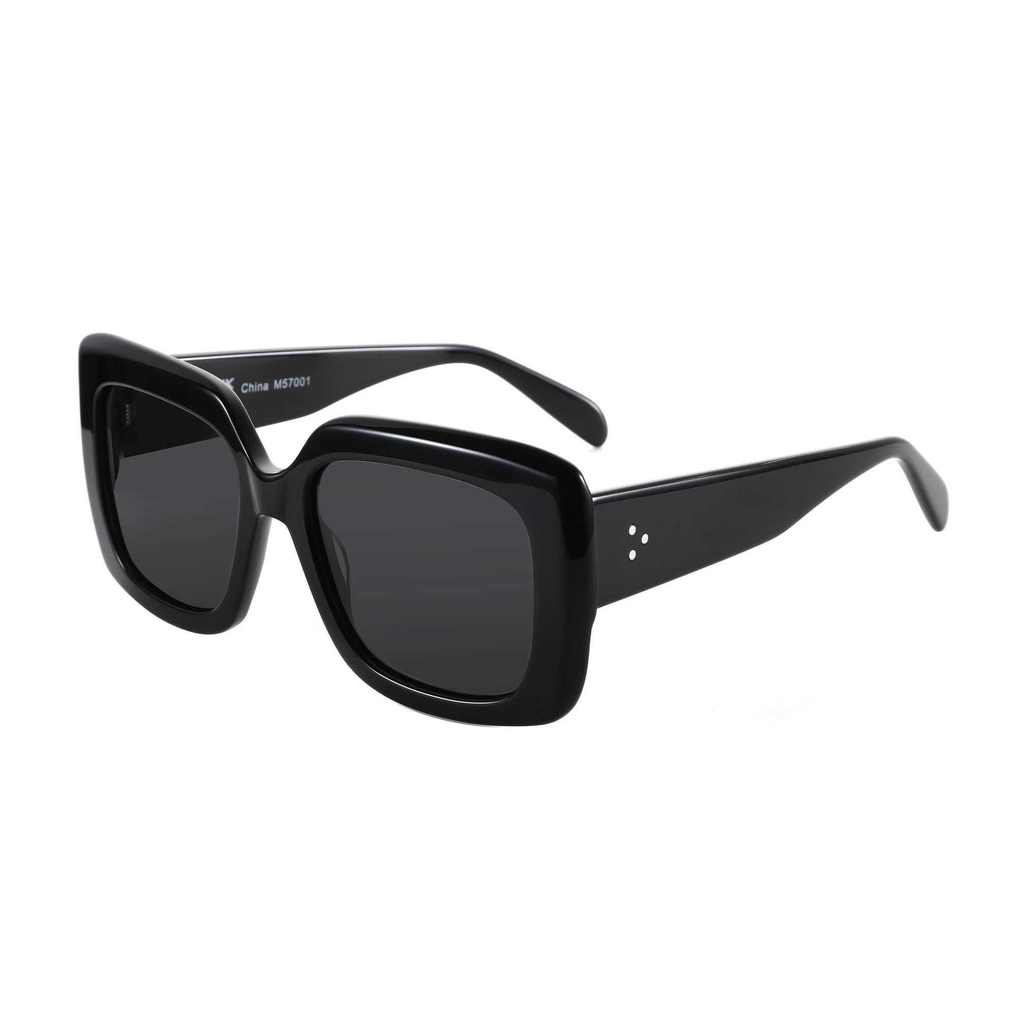BLUEMOKY Handmade Acetate Sunglasses 2025 New Uv400 Fashion Square Womens Polarized Sunglasses ZS6244 W250315