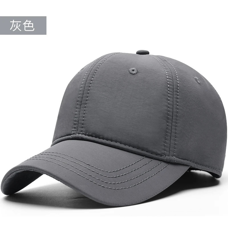 Winter Dry Quickly Velvet Lining Baseball Hat Big Head Men Outdoors Plus Size Sport Cap 56-60cm 60-66cm 250314