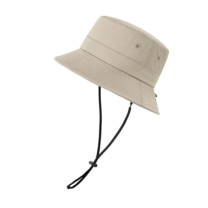 Spring/Summer High Quality Dry Fast Fishermans Hat Womens Beach Sun Hat Mens Large Bucket Hat 56-58cm 58-60cm 250314