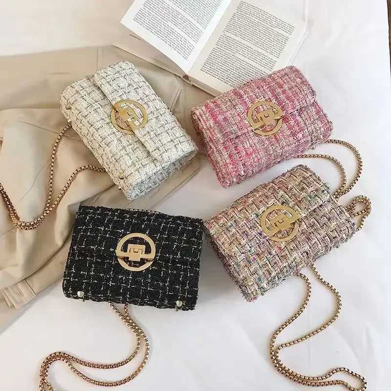 New Woven Tweed Bag Womens Cumka Luxury Designer Handbag High Quality Replicas Brand Y2K Purse for Ladies and Girl Shop Y250315