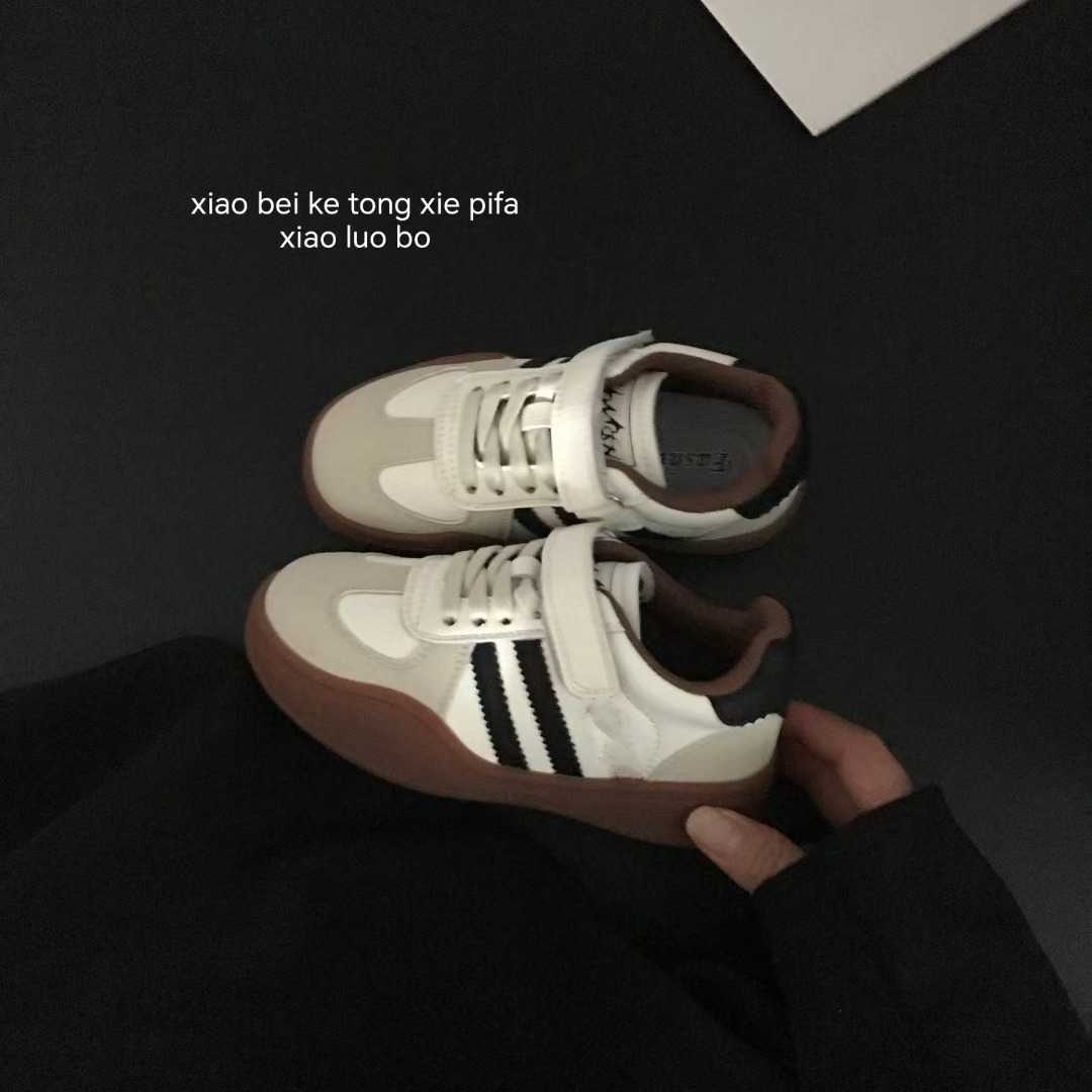 Athletic Outdoor Childrens shoes stylish and comfortable board shoes for boys 2025 autumn new style versatile for girls lightweight sports shoes for s