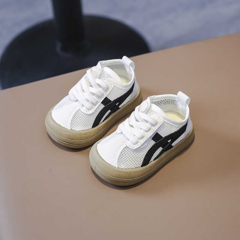 Athletic Outdoor 2025 Spring and Summer Net Upper Childrens Casual Shoes for Boys and Girls Soft soled Sports Shoes Kindergarten Indoor Shoes VelcroY2