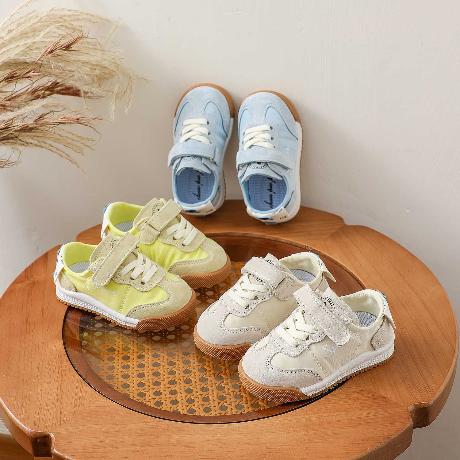 Athletic Outdoor Baby shoes Korean version casual shoes boys shoes spring and autumn styles comfortable childrens board shoes girls soft soled baby wa