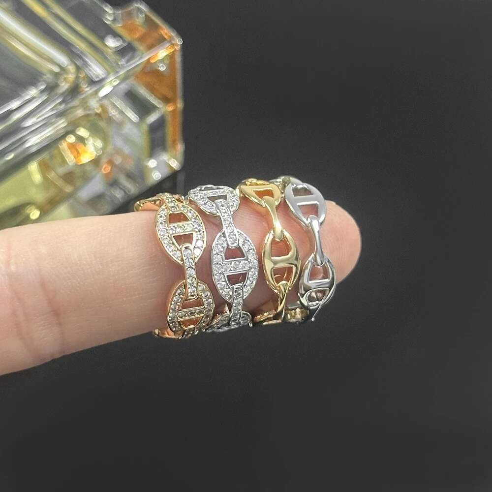 Personality Fashion Hollowed Out Full Dia Rings Wedding Jewelry Accessories Holiday Gifts For Women female