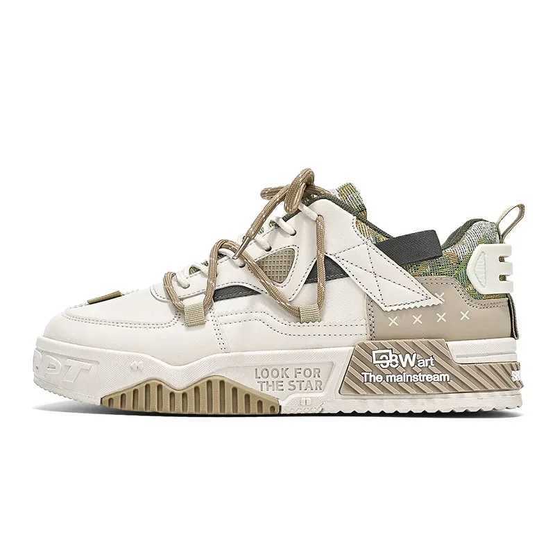 Korean Version Men Casual Shoes Spring Fashion Versatile Thick Sole Comfortable Board Shoes Outdoor Travel Sports Shoes Y250315